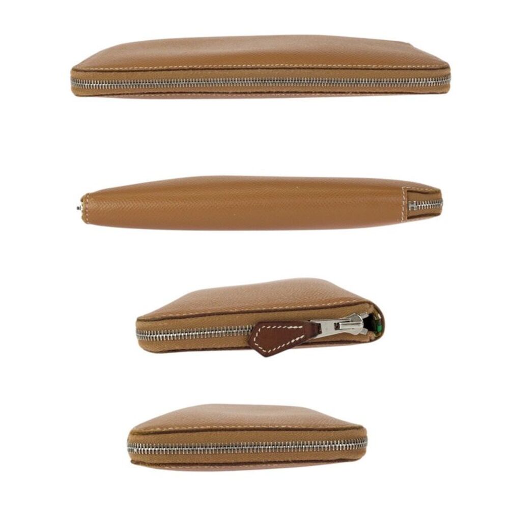 Hermes Azap Long Silk'in Wallet Brown - Picture 10 of 10